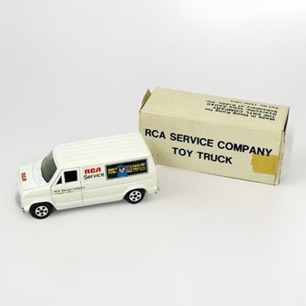 Vintage RCA Service Company Ford Can 1/64 ERTL Diecast Promotional Toy In Box